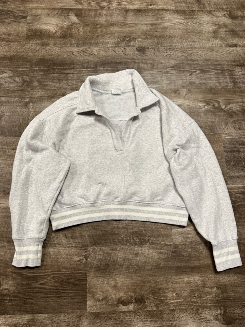 OFFLINE By Aerie Cloud Fleece Polo Sweatshirt Size Small - Picture 2 of 8